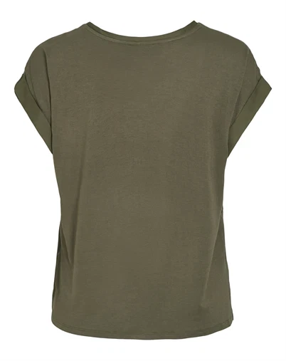  Ellette Satin Bluse - Vila